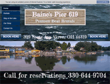 Tablet Screenshot of pier619.com